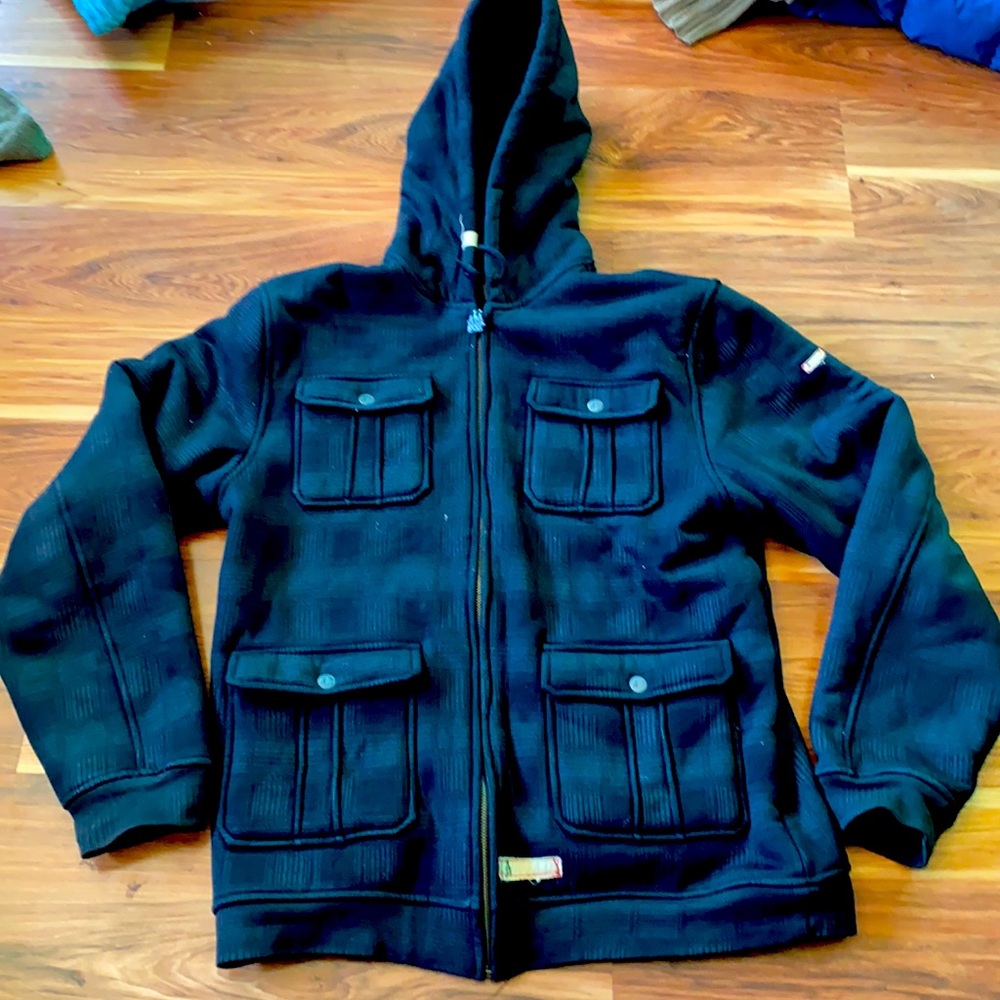Altamont hoodie fuzzy inside